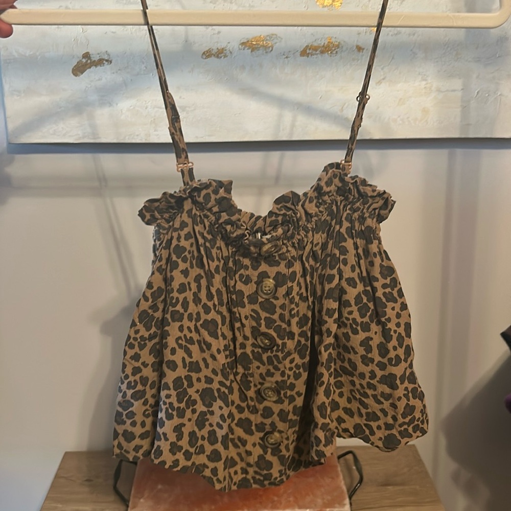 American eagle leopard crop